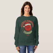 Sweatshirt Santa’s Favorite Teacher Funny Christmas (Devant entier)