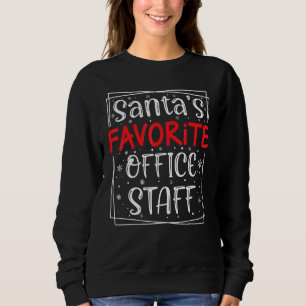Sweatshirt Santas Cute Favori Personnel de bureau Postal Mail