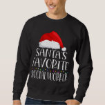 Sweatshirt Santas Favori Porto-Rican Christmas Matching Fa<br><div class="desc">Santas Favori Porto-Rican Noël Matching Famille Noël</div>