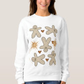 Sweatshirt Santa's Gingerbread man (Voorkant)