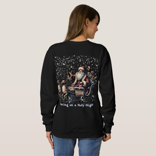Sweatshirt Santa's Grandfather (Dos entier)