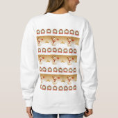 Sweatshirt  Santa's Sneeuwman (Achterkant)