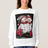 Sweatshirt  Santa's Sneeuwman (Voorkant)