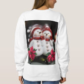 Sweatshirt  Santa's Sneeuwman (Achterkant)