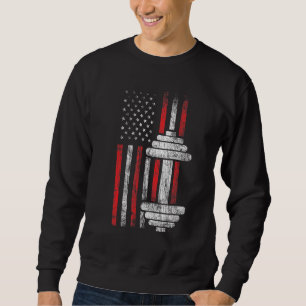 Sweatshirt Santé Fitness Gym entraînement Motivation Américai