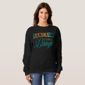 Sweatshirt Sarcasme C'Est Comme Je Ris 4 (Devant entier)