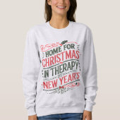Sweatshirt Sarcastic Christmas (Devant)