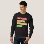 Sweatshirt Sarcastic I m Silently Correcting Your Grammar Mis (Devant entier)