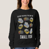 Sweatshirt SARDINES ÉNIGNÉES Christian NE MÉPRISE PAS LE JOUR (Devant)