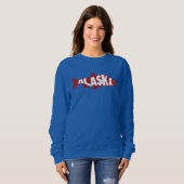 Sweatshirt Saumon de l'Alaska (Devant entier)