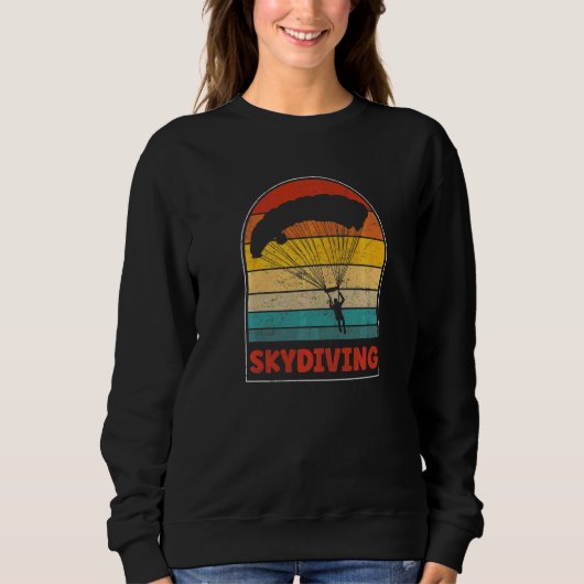 Sweatshirt Saut en parachute (Devant)