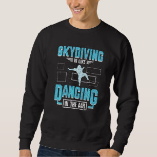 Sweatshirt Sauter dans les airs en parachute