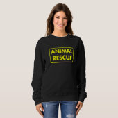 Sweatshirt Sauvetage animal (Devant entier)