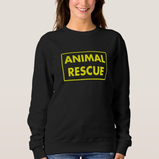 Sweatshirt Sauvetage animal (Devant)