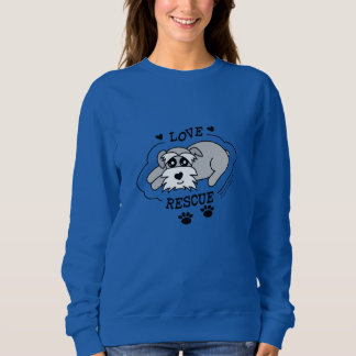 Sweatshirt Sauvetage d'amour - Sweat-shirt foncé (femmes)