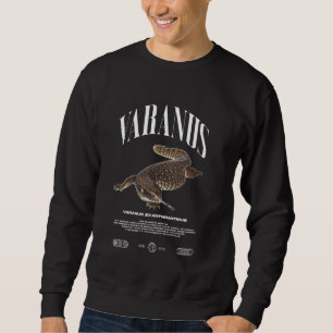 Sweatshirt Savannah Monitor Vêtements de rue modernes Gardien