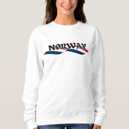 Sweatshirt Scandinavie nordique moderne Drapeau Pays Souvenir (Devant)