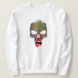 Sweatshirt Scary Halloween Malin Pirate Crâne Cri Costume de