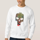 Sweatshirt Scary Halloween Malin Pirate Crâne Cri Costume de  (Devant)