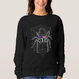 SWEATSHIRT SCARY TARANTULA SPIDER AMÉRICAIN