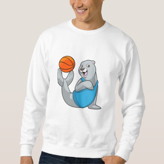 Sweatshirt Sceau à Basketball Sports (Devant)