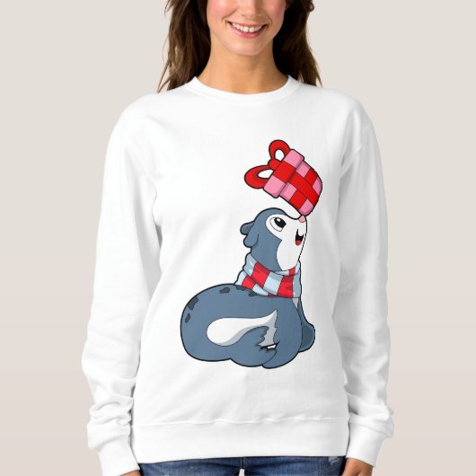 Sweatshirt Sceau avec cadeau (Devant)