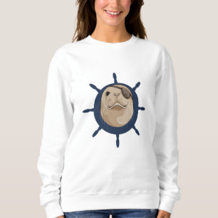 Sweatshirt Sceau avec gouvernail de navire
