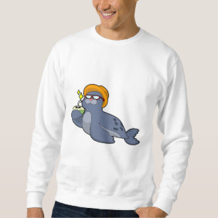 Sweatshirt Sceau avec noix de coco
