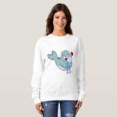 Sweatshirt Sceau avec poisson (Devant entier)