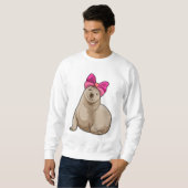 Sweatshirt Sceau avec ruban (Devant entier)