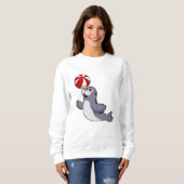 Sweatshirt Sceau avec water polo (Devant entier)