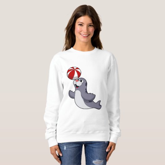 Sweatshirt Sceau avec water polo (Devant entier)