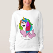 Sweatshirt Sceau comme licorne (Devant)
