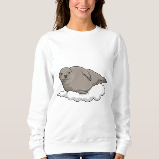 Sweatshirt Sceau sur nuages (Devant)