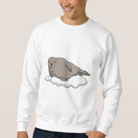 Sweatshirt Sceau sur nuages (Devant)