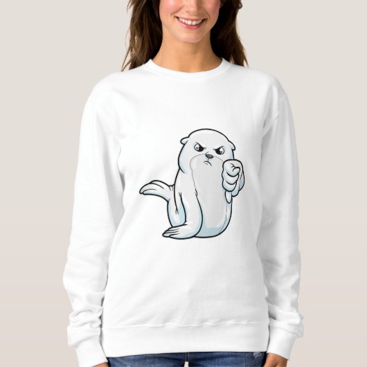 Sweatshirt Sceller avec désapprobation (Devant)