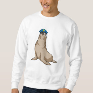 Sweatshirt Sceller comme agent de police