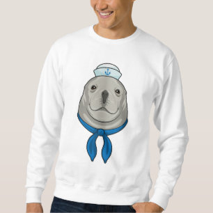 Sweatshirt Sceller comme marin avec casquette marin