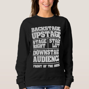 Sweatshirt Scène Théâtre Opéra Maison Anatomie Drame Artiste