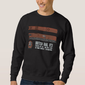 Sweatshirt Schéma de train de locomotive British Rail GT3