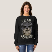 Sweatshirt Schnauzer dog (Devant entier)