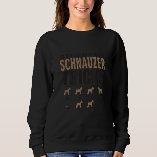 Sweatshirt Schnauzer  Dog Owners K9 Puppy (Devant)