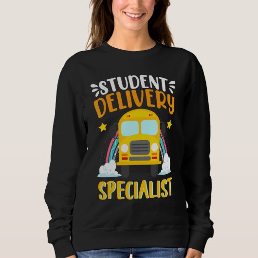 Sweatshirt School Student Delivery Specialist  School Bus Dri (Devant)