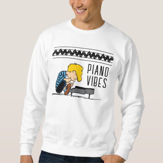 Sweatshirt Schroeder Charlie Musique Brown (Devant)