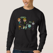 Sweatshirt Science amusante (Devant)