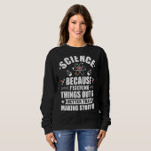 Sweatshirt Science De La Chimie Enseignant Science (Devant entier)