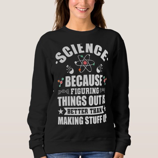 Sweatshirt Science De La Chimie Enseignant Science (Devant)