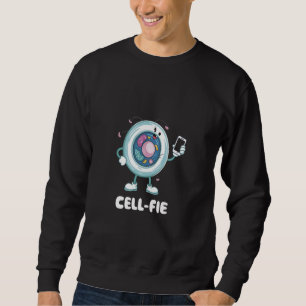Sweatshirt Science Enseignant Chemise Cellule Fie Science Pun