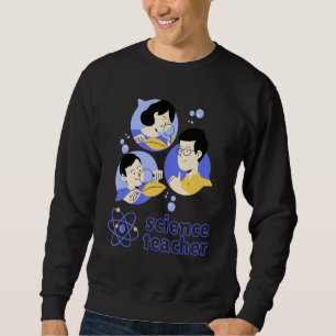Sweatshirt Science Enseignant Chimie Biologie École Collège