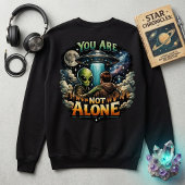 Sweatshirt Science-fiction Cosmique - Vous n'êtes pas seul Ex